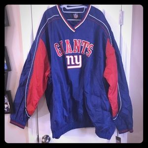 BRAND NEW PLUS SIZE NY GIANTS PULLOVER - SIZE: 6XL